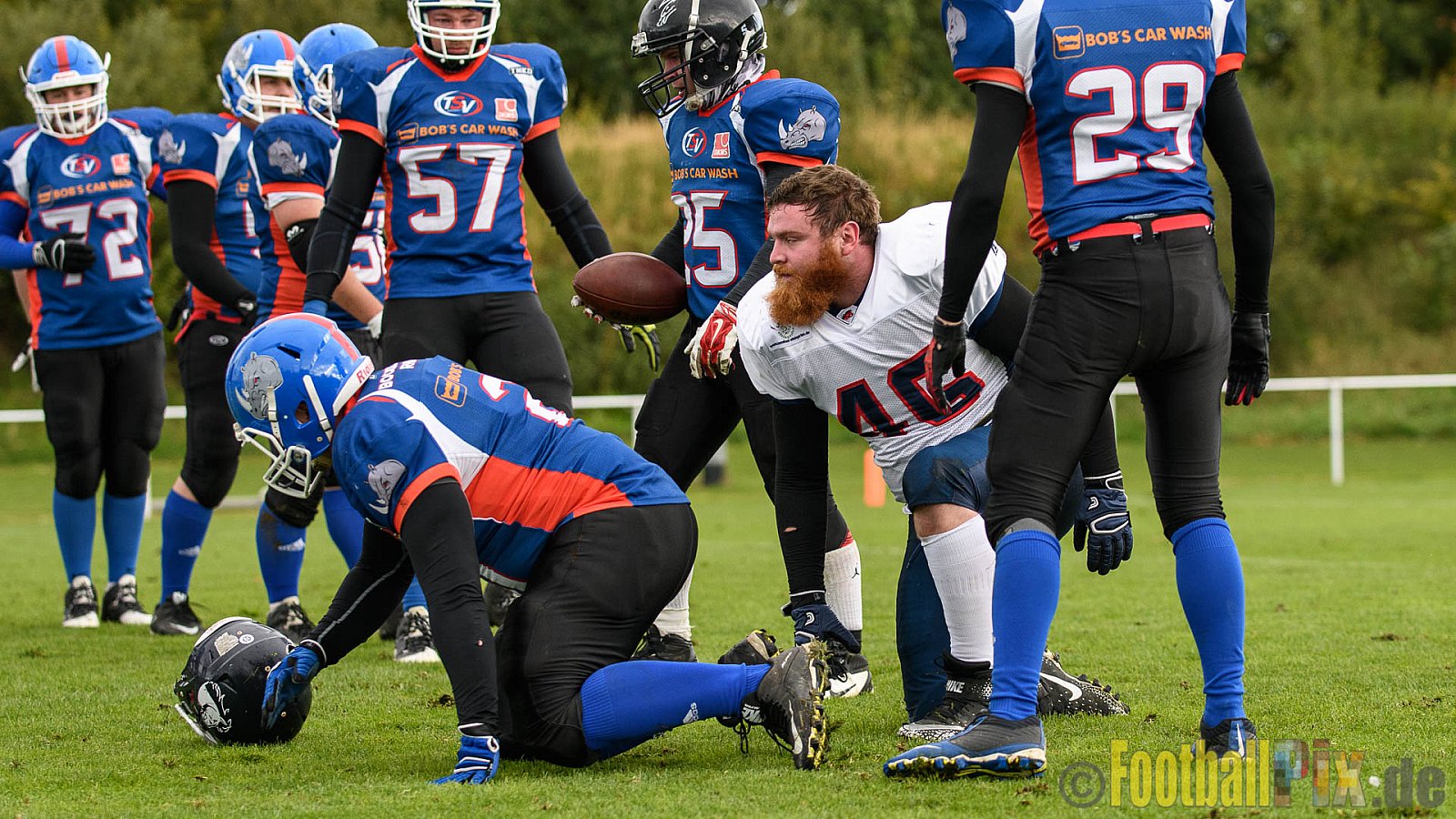 Bocholt Rhinos vs. Recklinghausen Chargers - 08.10.2017 VL NRW: Bocholt Rhinos vs. Recklinghausen Chargers (0:26)