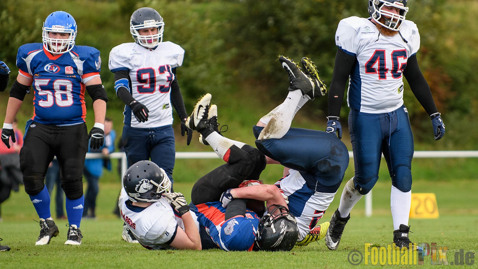 Bocholt Rhinos vs. Recklinghausen Chargers - 08.10.2017 VL NRW: Bocholt Rhinos vs. Recklinghausen Chargers (0:26)