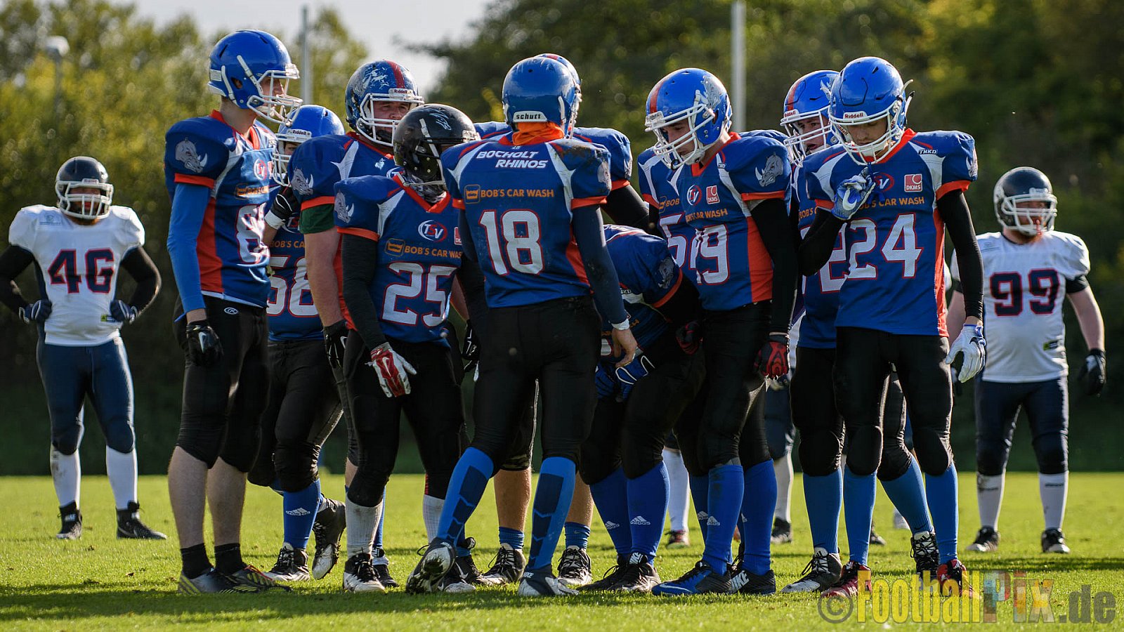 Bocholt Rhinos vs. Recklinghausen Chargers - 08.10.2017 VL NRW: Bocholt Rhinos vs. Recklinghausen Chargers (0:26)