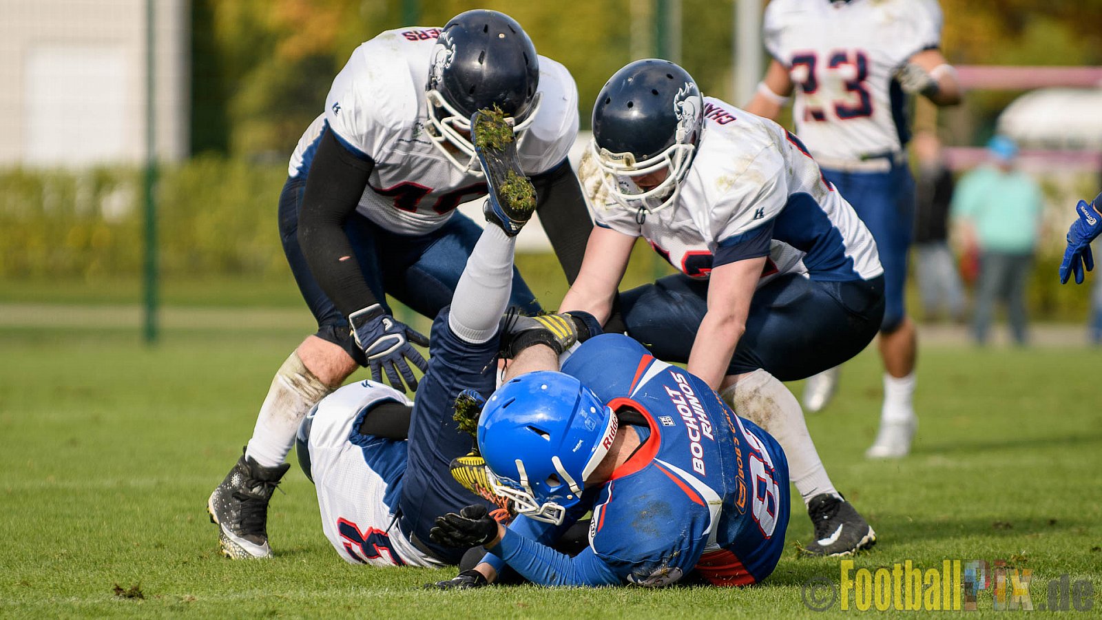 Bocholt Rhinos vs. Recklinghausen Chargers - 08.10.2017 VL NRW: Bocholt Rhinos vs. Recklinghausen Chargers (0:26)