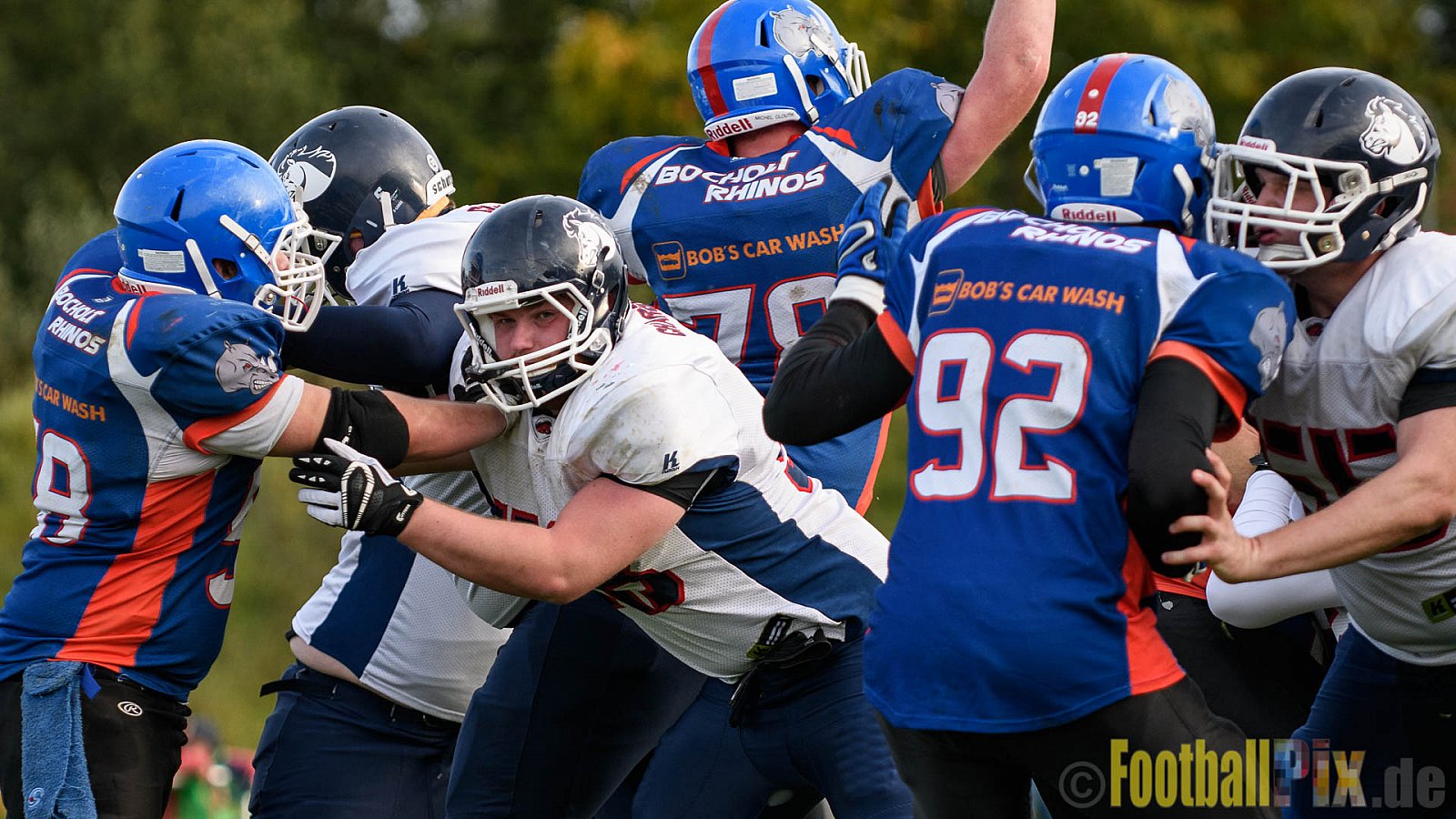 Bocholt Rhinos vs. Recklinghausen Chargers - 08.10.2017 VL NRW: Bocholt Rhinos vs. Recklinghausen Chargers (0:26)