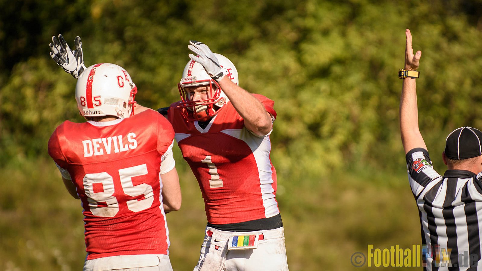Gelsenkirchen Devils vs. Münster Blackhawks - 15.10.2017 OL NRW: Gelsenkirchen Devils vs. Münster Blackhawks (26:10)