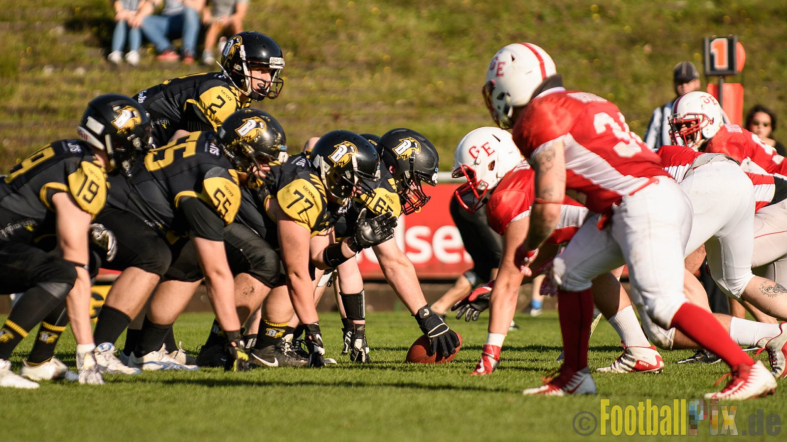 Gelsenkirchen Devils vs. Münster Blackhawks - 15.10.2017 OL NRW: Gelsenkirchen Devils vs. Münster Blackhawks (26:10)