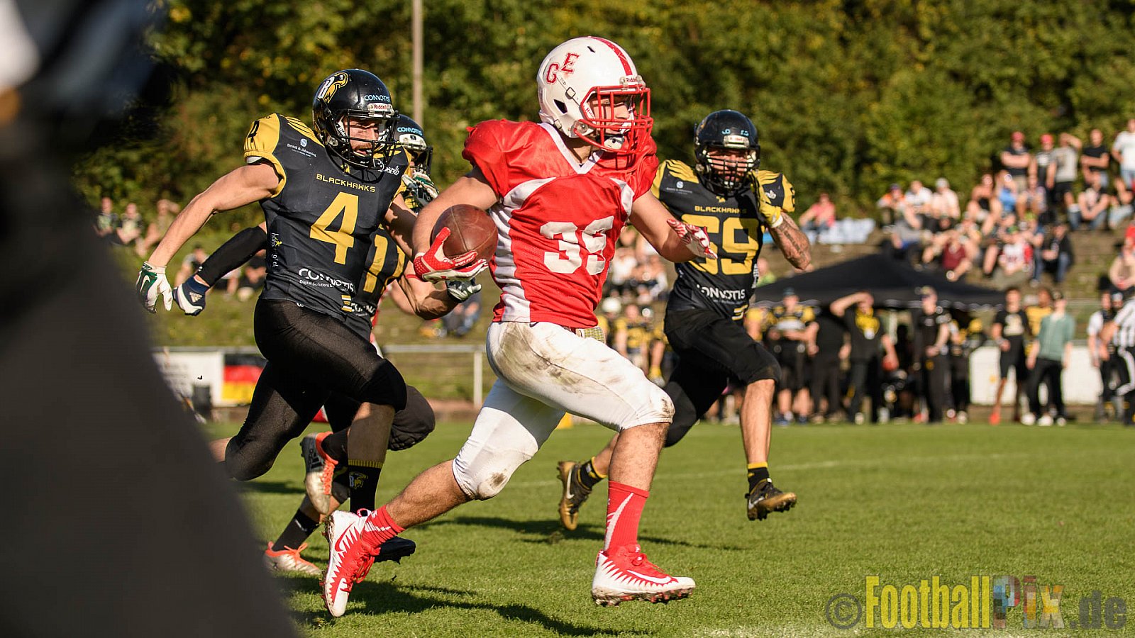 Gelsenkirchen Devils vs. Münster Blackhawks - 15.10.2017 OL NRW: Gelsenkirchen Devils vs. Münster Blackhawks (26:10)