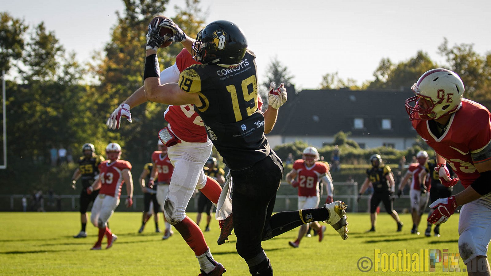 Gelsenkirchen Devils vs. Münster Blackhawks - 15.10.2017 OL NRW: Gelsenkirchen Devils vs. Münster Blackhawks (26:10)