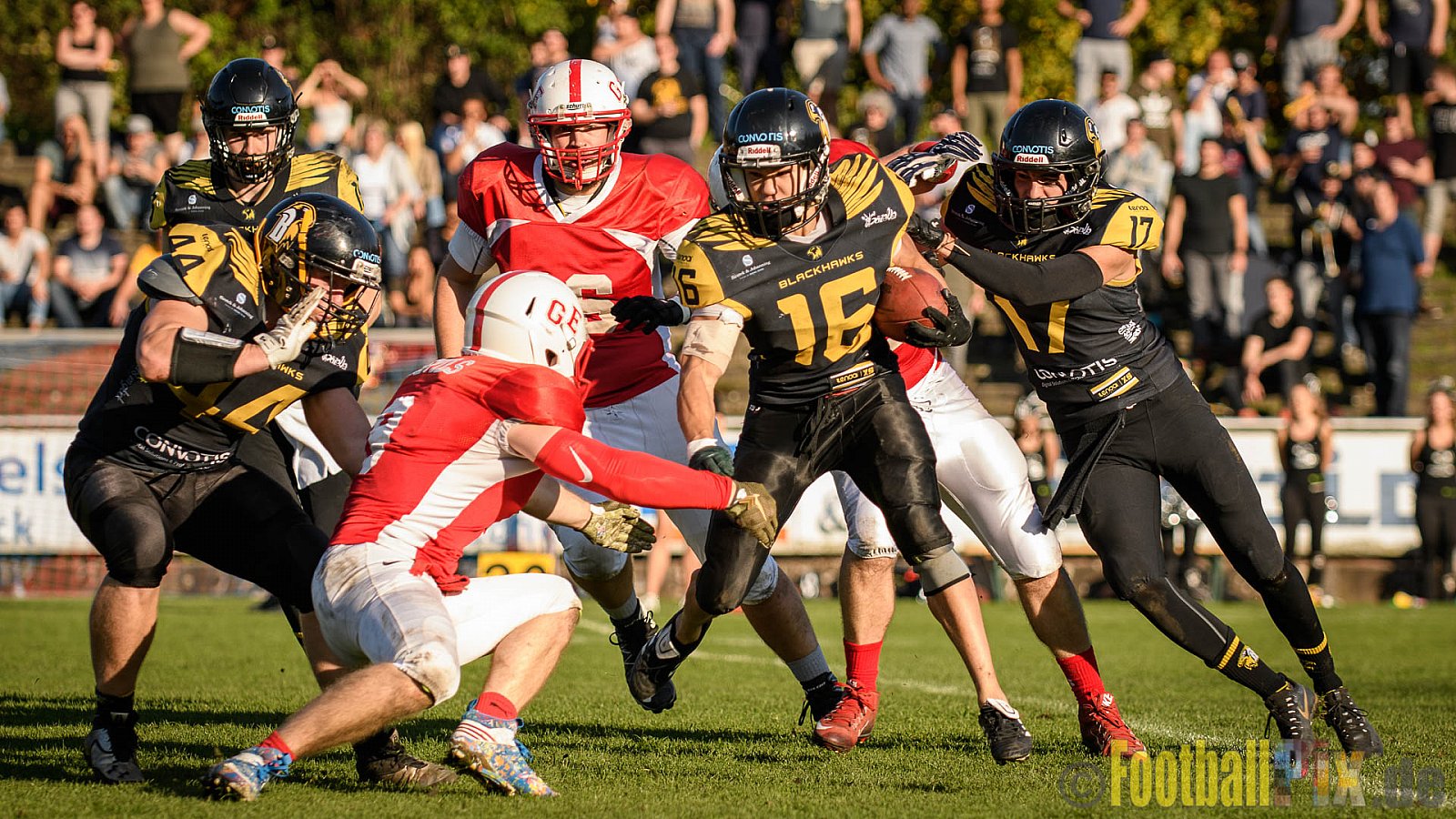 Gelsenkirchen Devils vs. Münster Blackhawks - 15.10.2017 OL NRW: Gelsenkirchen Devils vs. Münster Blackhawks (26:10)