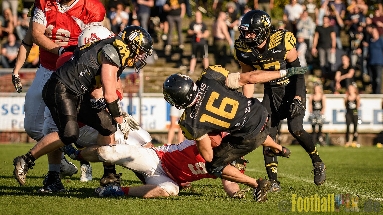 Gelsenkirchen Devils vs. Münster Blackhawks - 15.10.2017 OL NRW: Gelsenkirchen Devils vs. Münster Blackhawks (26:10)