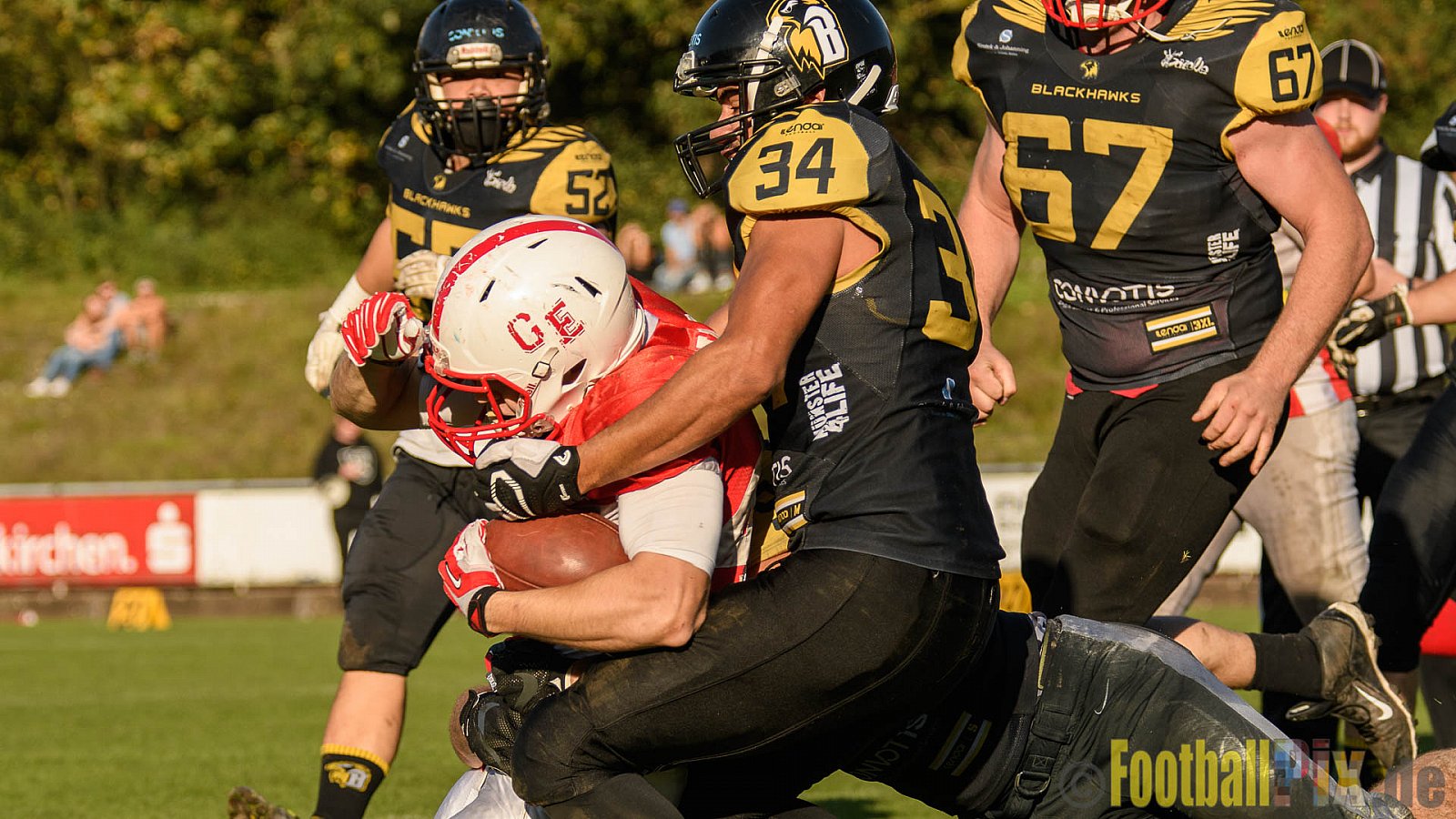 Gelsenkirchen Devils vs. Münster Blackhawks - 15.10.2017 OL NRW: Gelsenkirchen Devils vs. Münster Blackhawks (26:10)