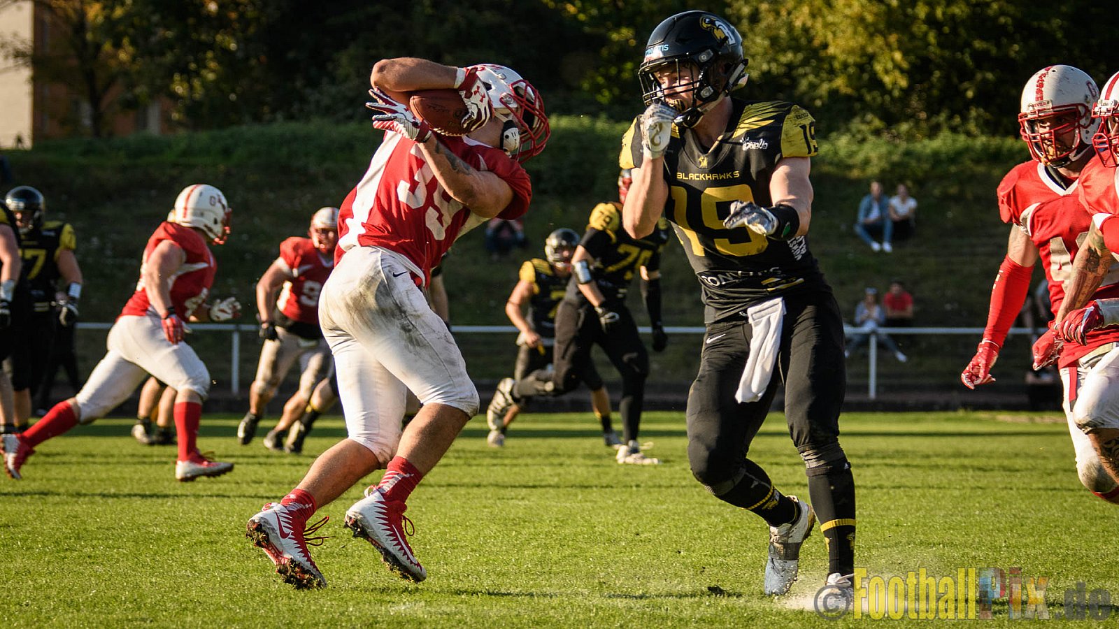 Gelsenkirchen Devils vs. Münster Blackhawks - 15.10.2017 OL NRW: Gelsenkirchen Devils vs. Münster Blackhawks (26:10)