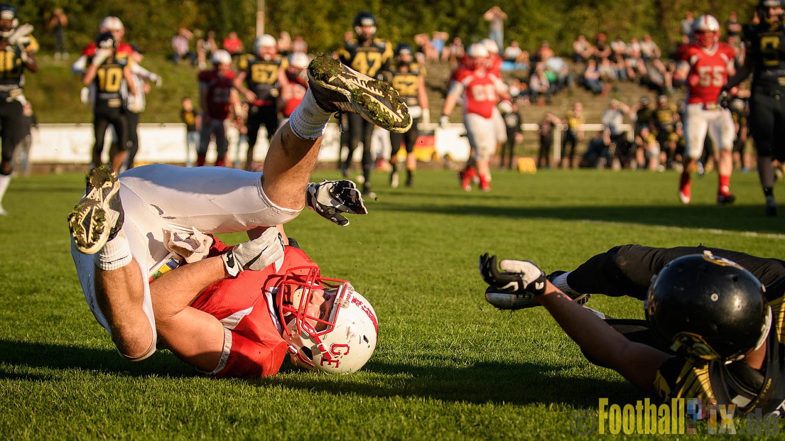 Gelsenkirchen Devils vs. Münster Blackhawks - 15.10.2017 OL NRW: Gelsenkirchen Devils vs. Münster Blackhawks (26:10)