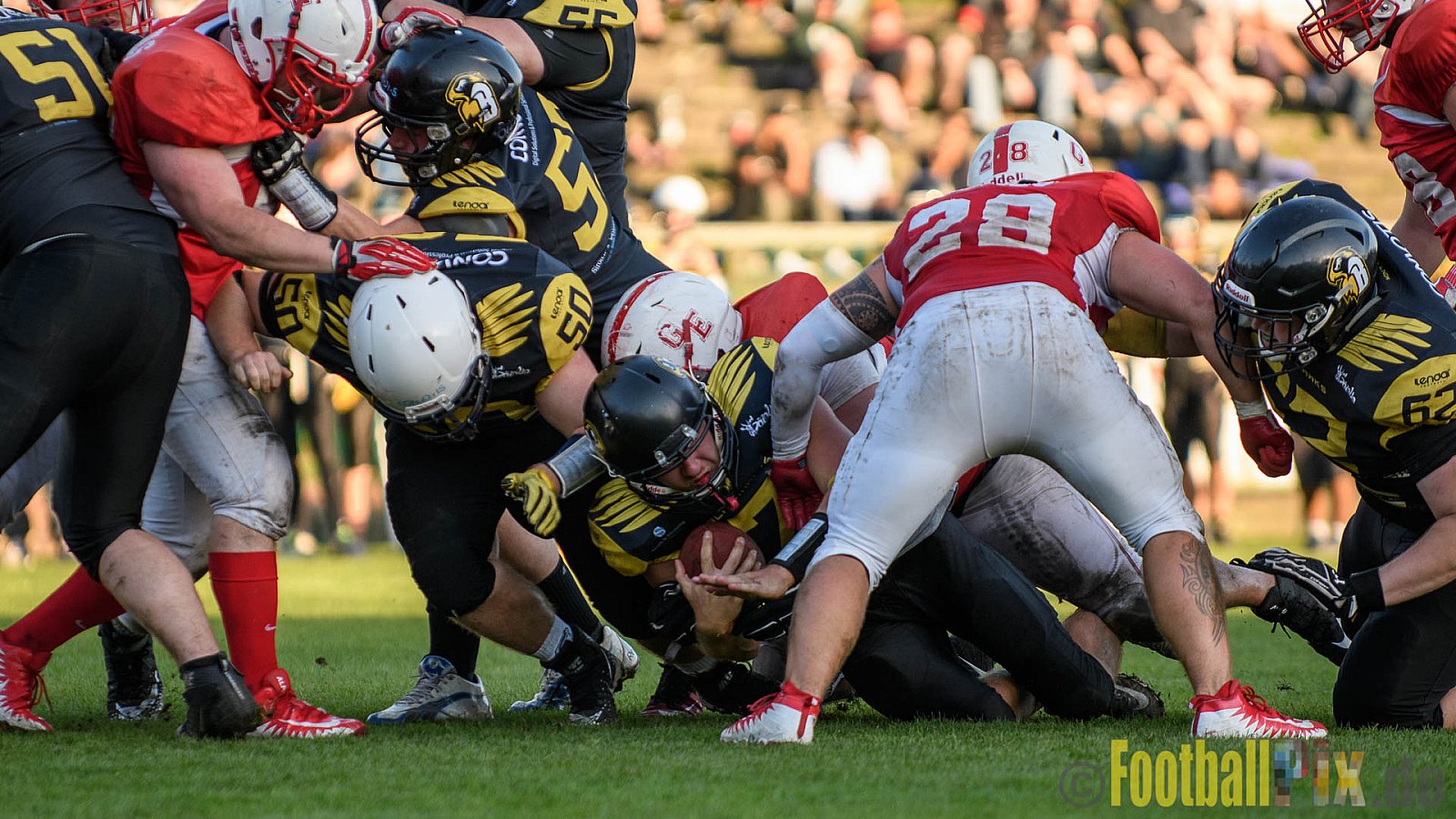 Gelsenkirchen Devils vs. Münster Blackhawks - 15.10.2017 OL NRW: Gelsenkirchen Devils vs. Münster Blackhawks (26:10)
