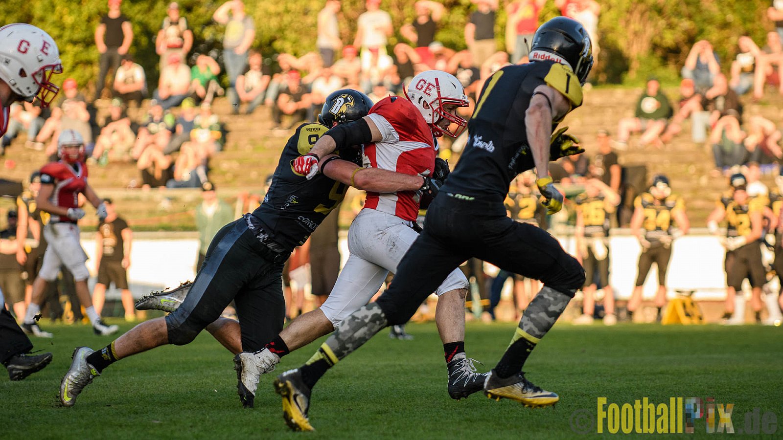 Gelsenkirchen Devils vs. Münster Blackhawks - 15.10.2017 OL NRW: Gelsenkirchen Devils vs. Münster Blackhawks (26:10)