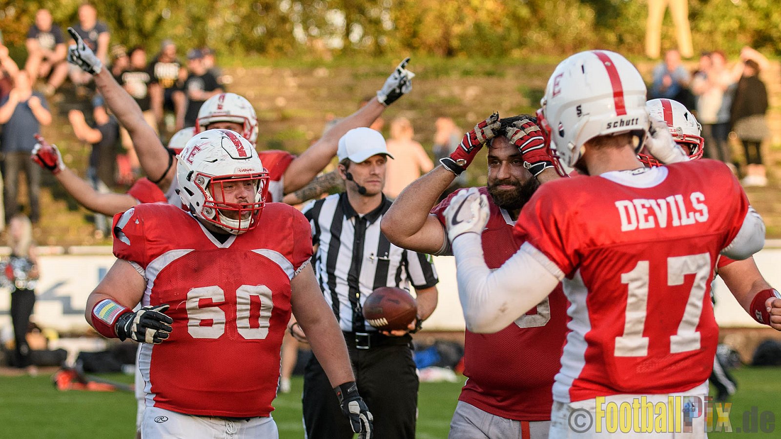 Gelsenkirchen Devils vs. Münster Blackhawks - 15.10.2017 OL NRW: Gelsenkirchen Devils vs. Münster Blackhawks (26:10)