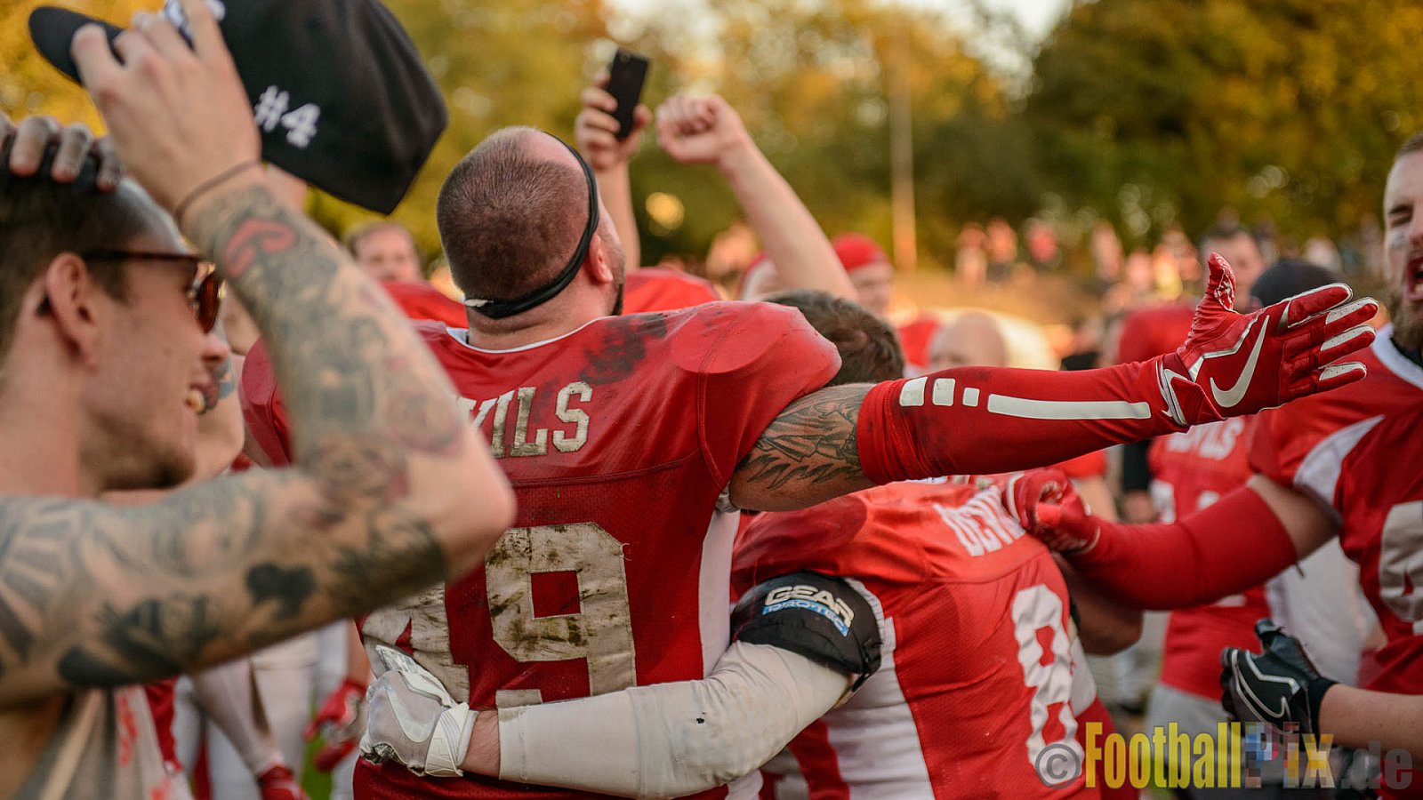 Gelsenkirchen Devils vs. Münster Blackhawks - 15.10.2017 OL NRW: Gelsenkirchen Devils vs. Münster Blackhawks (26:10)