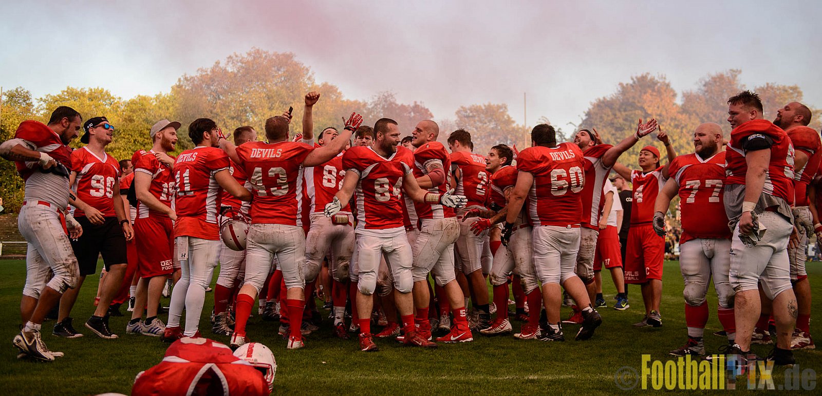 Gelsenkirchen Devils vs. Münster Blackhawks - 15.10.2017 OL NRW: Gelsenkirchen Devils vs. Münster Blackhawks (26:10)