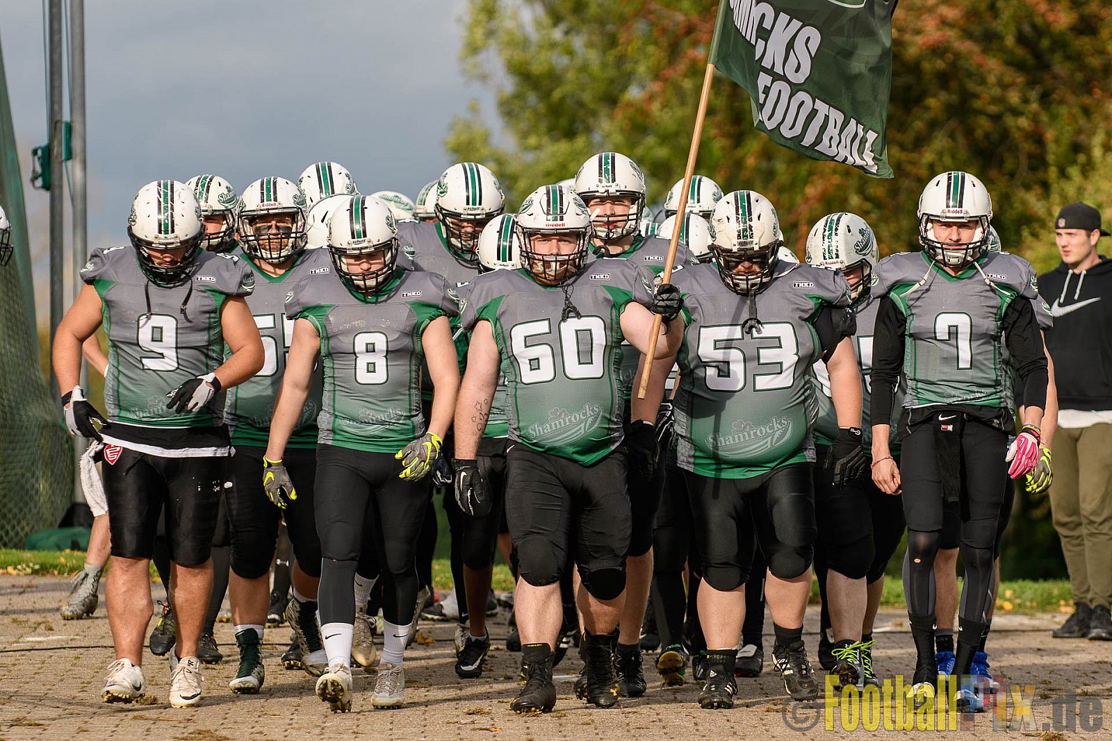 Mülheim Shamrocks vs. Wuppertal Greyhounds - 21.10.2017 VL NRW: Mülheim Shamrocks vs. Wuppertal Greyhounds (0:14)