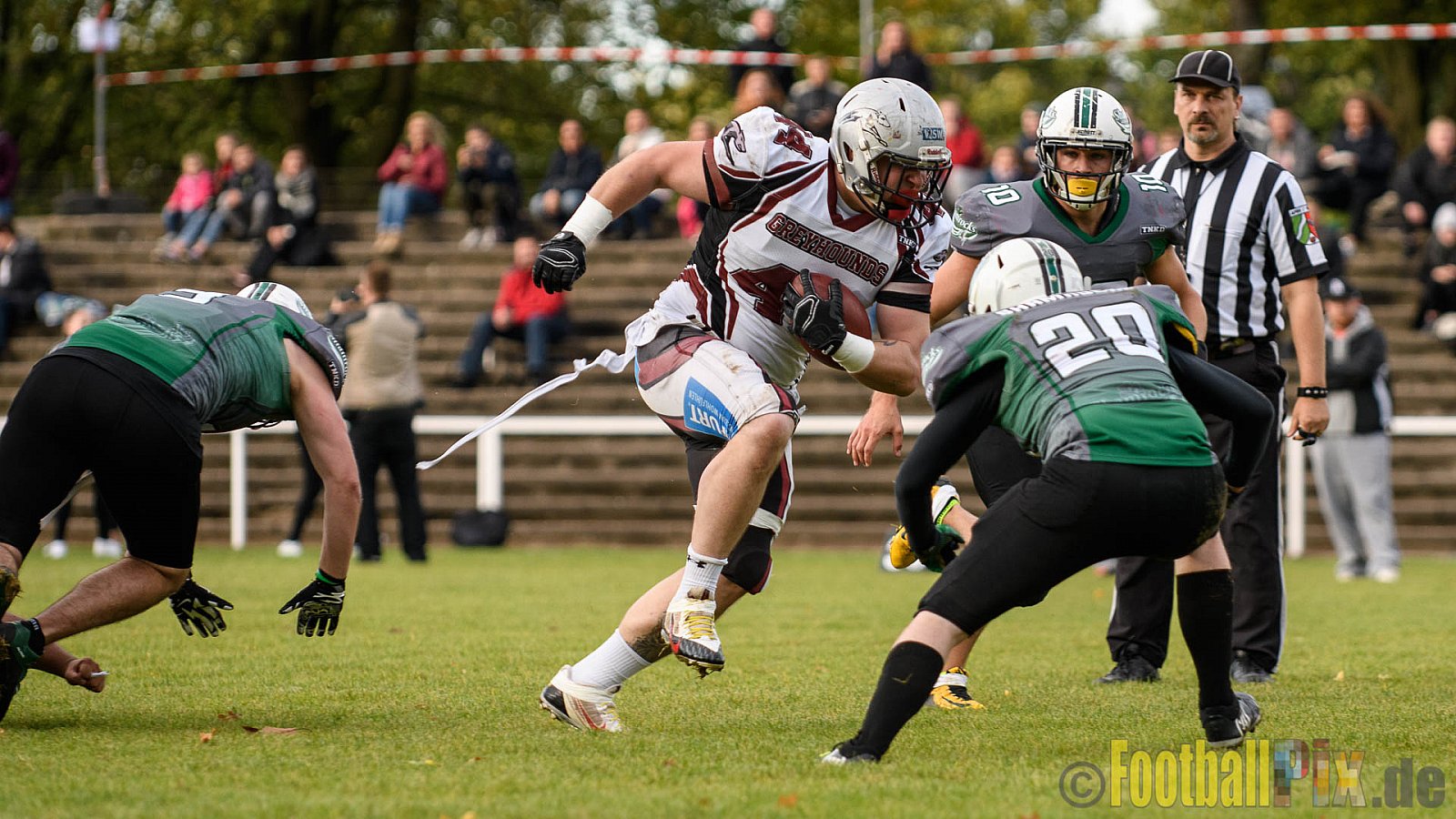 Mülheim Shamrocks vs. Wuppertal Greyhounds - 21.10.2017 VL NRW: Mülheim Shamrocks vs. Wuppertal Greyhounds (0:14)