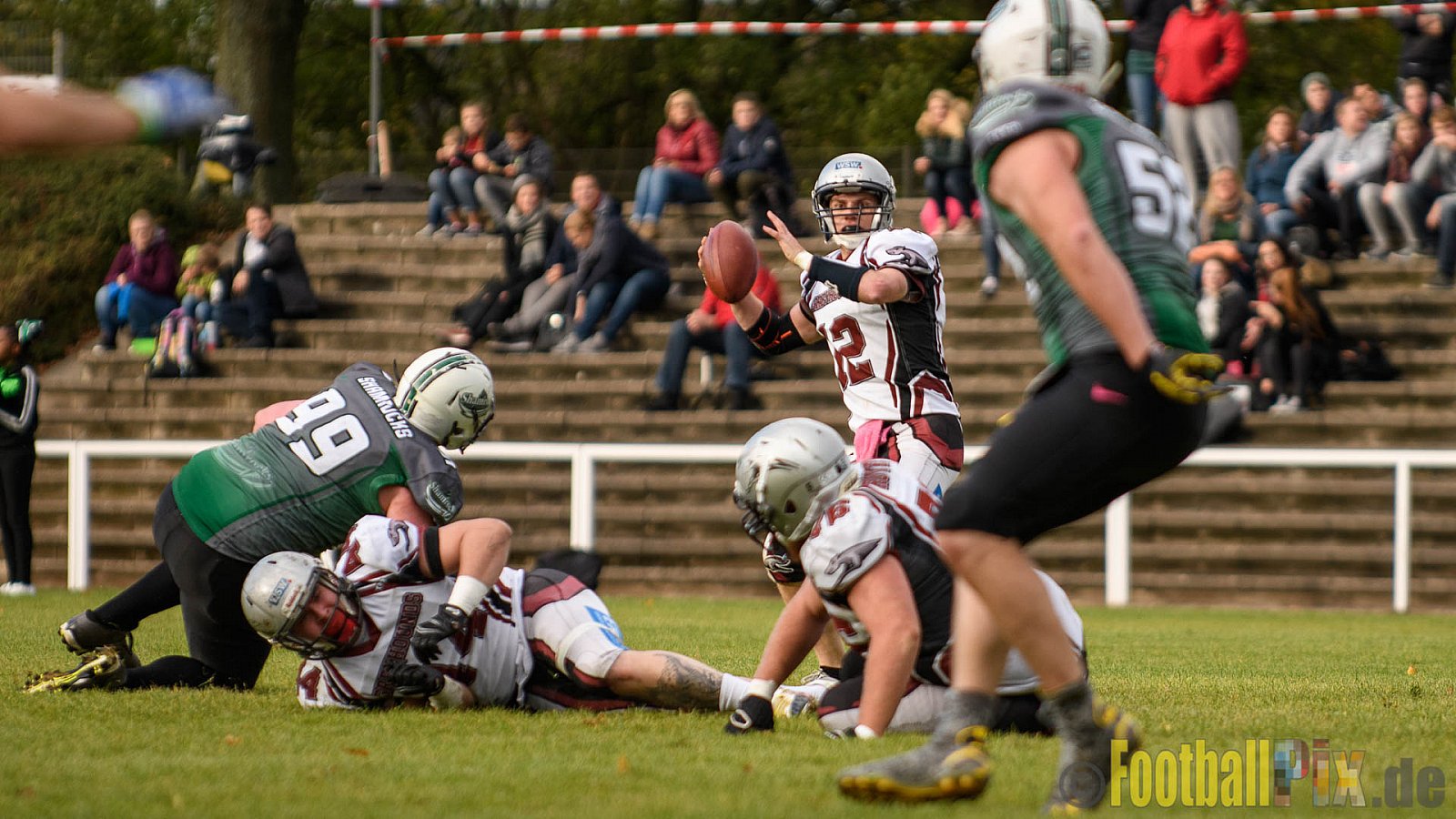 Mülheim Shamrocks vs. Wuppertal Greyhounds - 21.10.2017 VL NRW: Mülheim Shamrocks vs. Wuppertal Greyhounds (0:14)