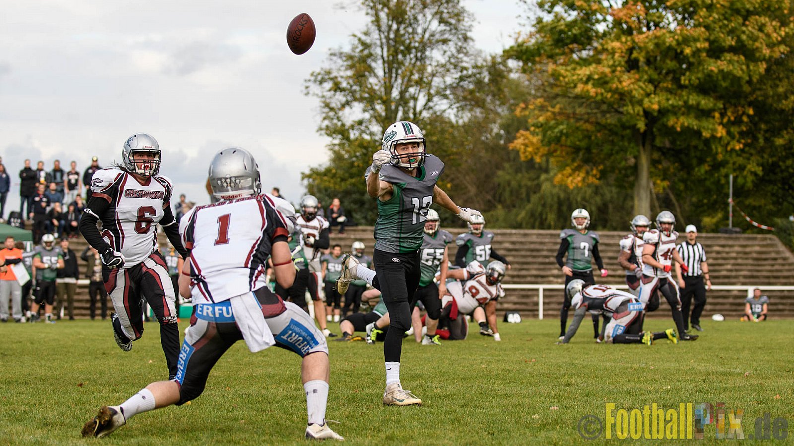 Mülheim Shamrocks vs. Wuppertal Greyhounds - 21.10.2017 VL NRW: Mülheim Shamrocks vs. Wuppertal Greyhounds (0:14)