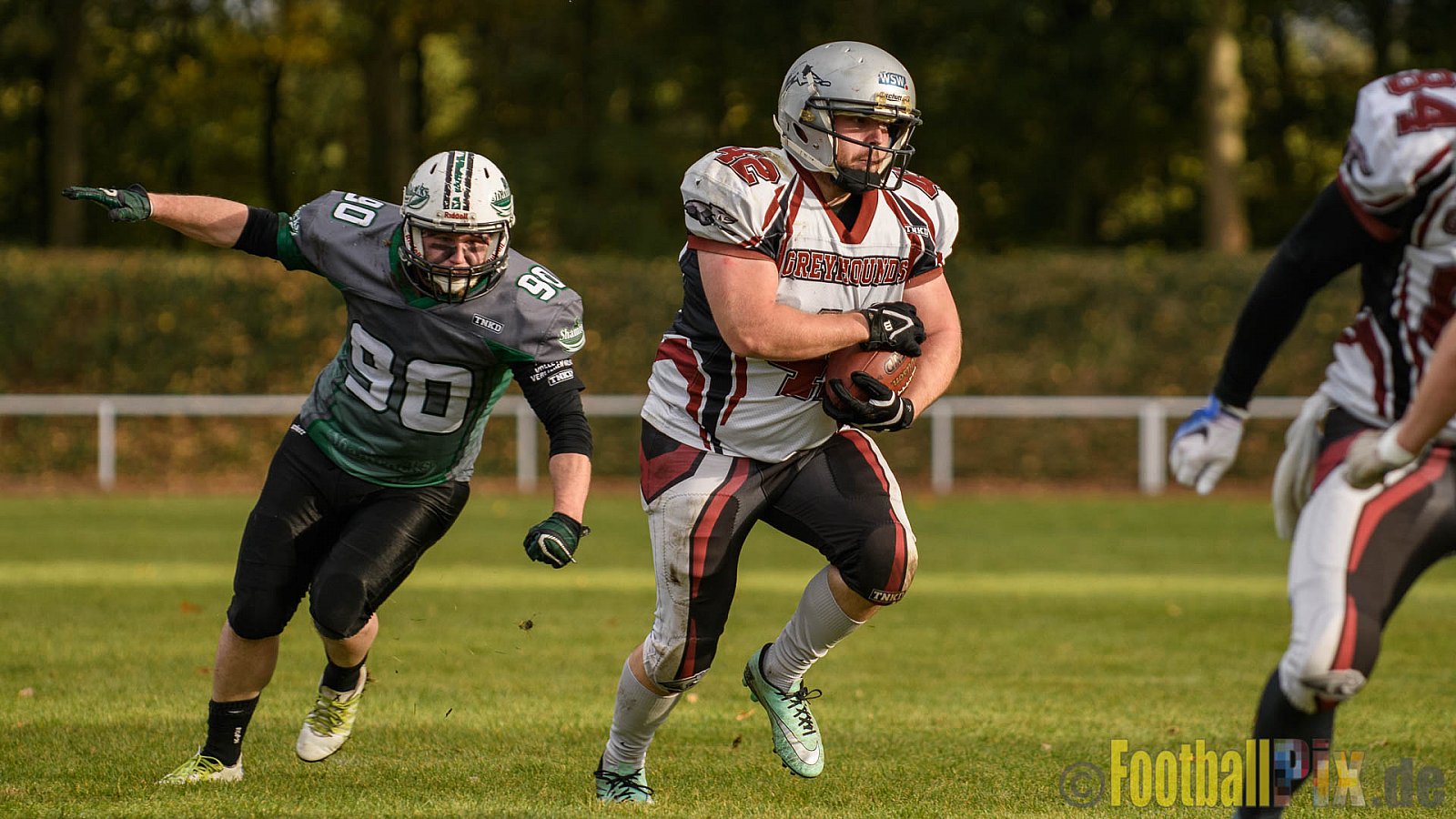 Mülheim Shamrocks vs. Wuppertal Greyhounds - 21.10.2017 VL NRW: Mülheim Shamrocks vs. Wuppertal Greyhounds (0:14)