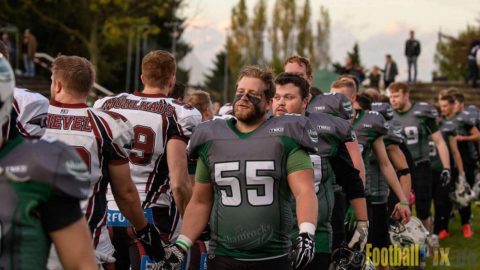 Mülheim Shamrocks vs. Wuppertal Greyhounds - 21.10.2017 VL NRW: Mülheim Shamrocks vs. Wuppertal Greyhounds (0:14)