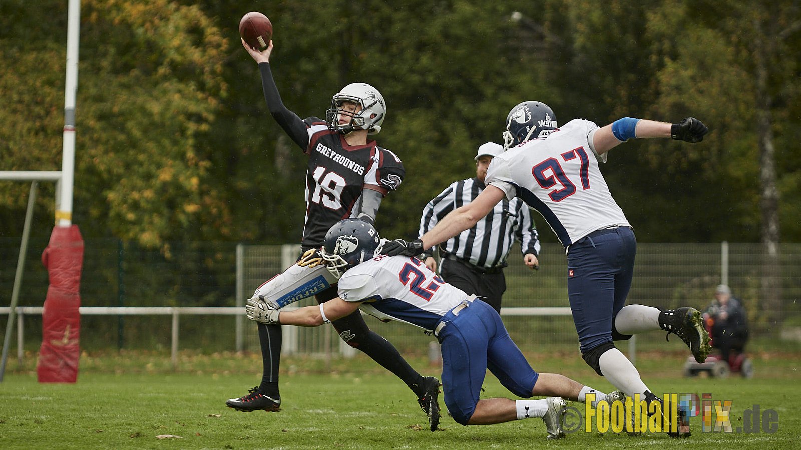 Wuppertal Greyhounds vs. Recklinghausen Chargers - 31.10.2017 VL NRW: Wuppertal Greyhounds vs. Recklinghausen Chargers (8:10)