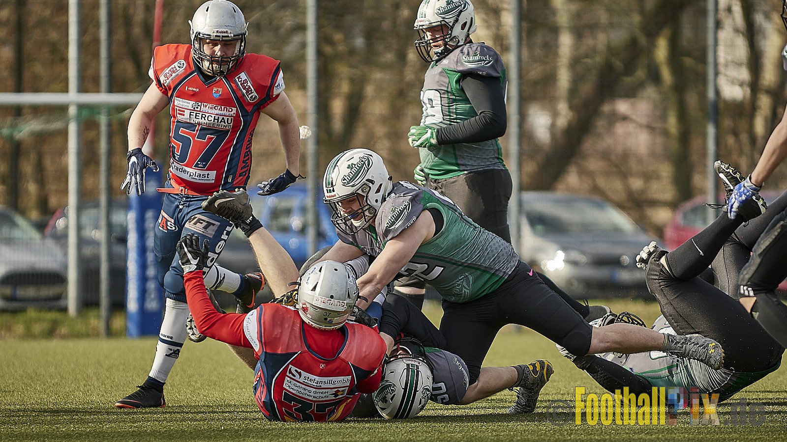 Mülheim Shamrocks vs. Remscheid Amboss - 24.03.2018 Pre-Season Game: Mülheim Shamrocks vs. Remscheid Amboss (7:34)