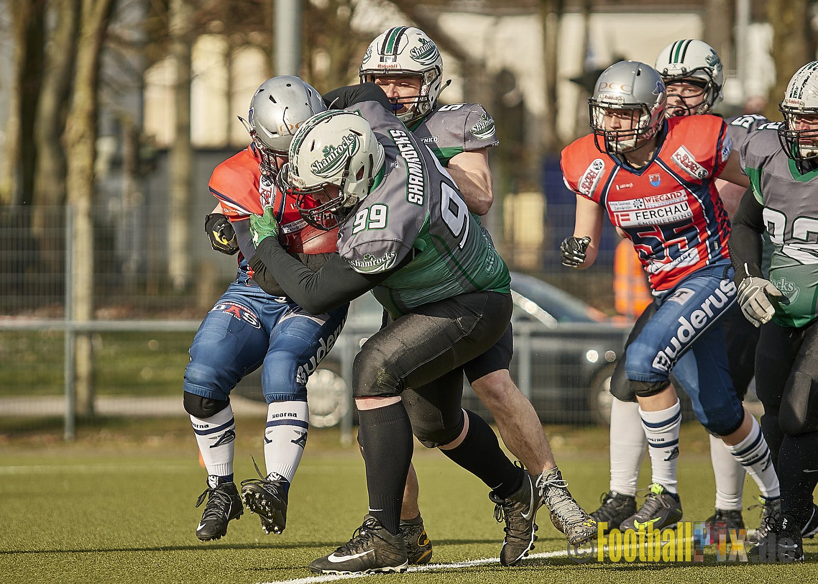 Mülheim Shamrocks vs. Remscheid Amboss - 24.03.2018 Pre-Season Game: Mülheim Shamrocks vs. Remscheid Amboss (7:34)