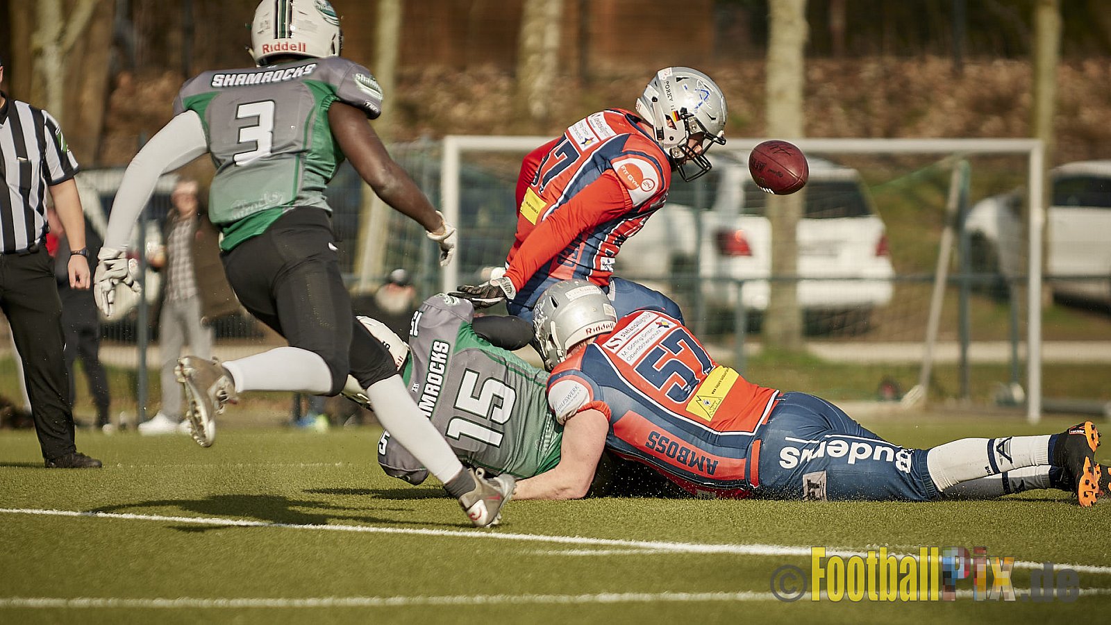 Mülheim Shamrocks vs. Remscheid Amboss - 24.03.2018 Pre-Season Game: Mülheim Shamrocks vs. Remscheid Amboss (7:34)