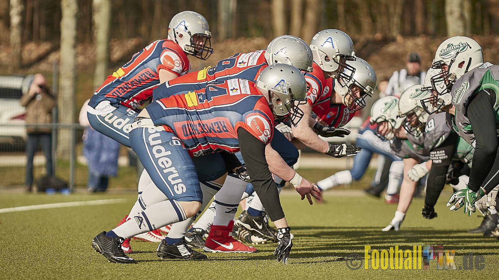 Mülheim Shamrocks vs. Remscheid Amboss - 24.03.2018 Pre-Season Game: Mülheim Shamrocks vs. Remscheid Amboss (7:34)