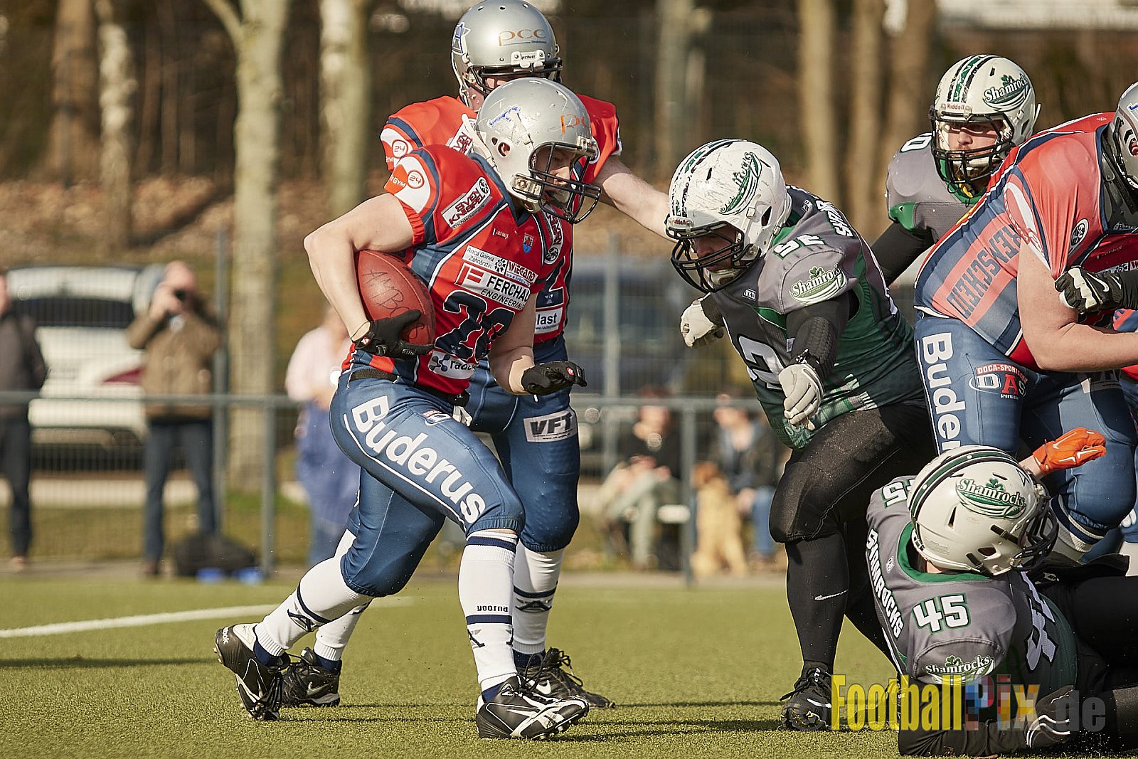 Mülheim Shamrocks vs. Remscheid Amboss - 24.03.2018 Pre-Season Game: Mülheim Shamrocks vs. Remscheid Amboss (7:34)