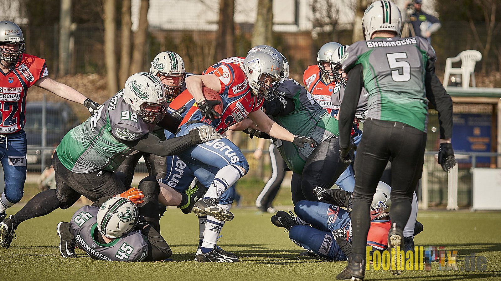 Mülheim Shamrocks vs. Remscheid Amboss - 24.03.2018 Pre-Season Game: Mülheim Shamrocks vs. Remscheid Amboss (7:34)