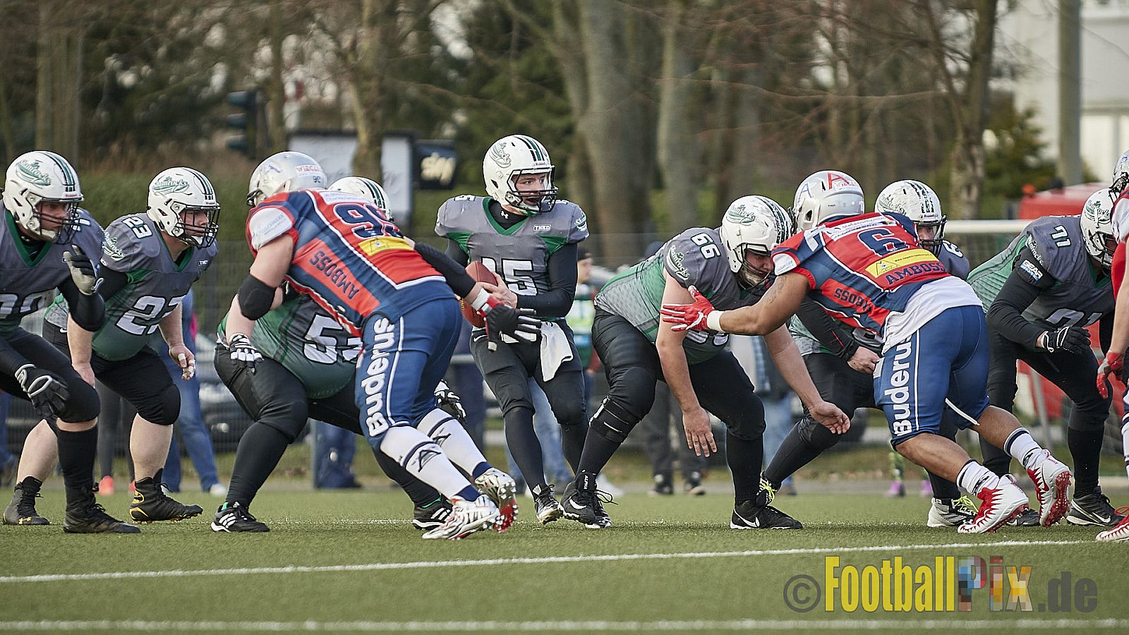 Mülheim Shamrocks vs. Remscheid Amboss - 24.03.2018 Pre-Season Game: Mülheim Shamrocks vs. Remscheid Amboss (7:34)