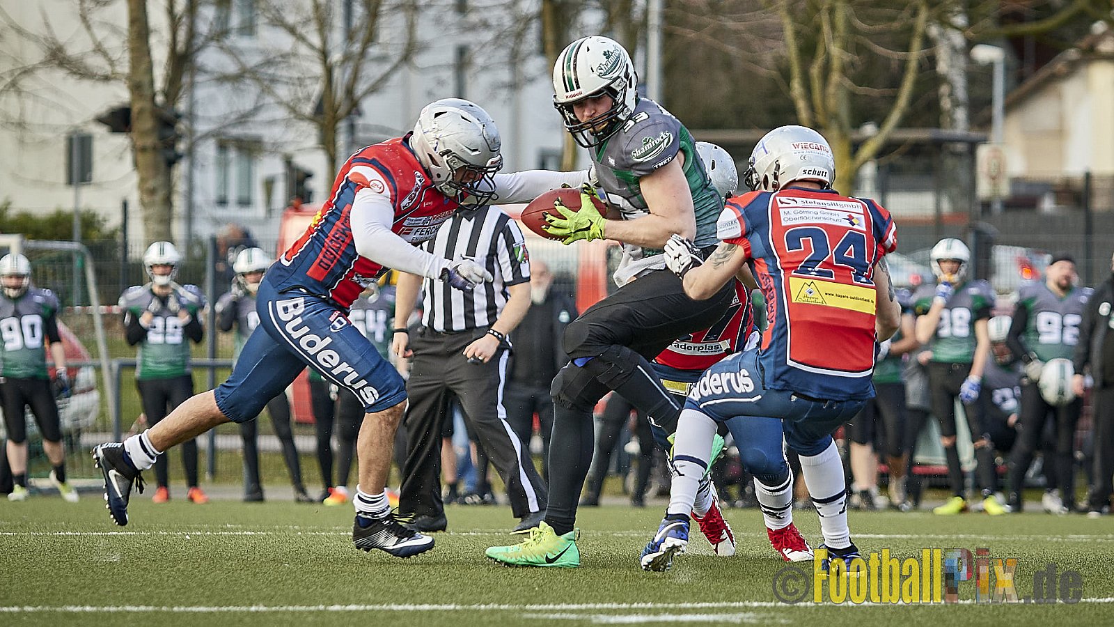 Mülheim Shamrocks vs. Remscheid Amboss - 24.03.2018 Pre-Season Game: Mülheim Shamrocks vs. Remscheid Amboss (7:34)