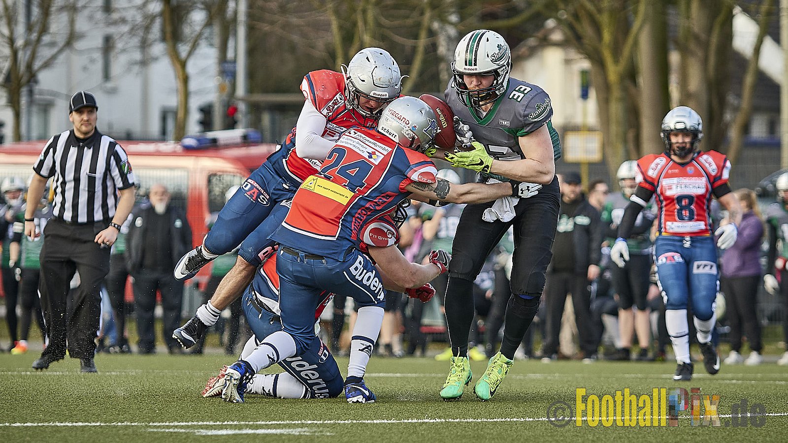 Mülheim Shamrocks vs. Remscheid Amboss - 24.03.2018 Pre-Season Game: Mülheim Shamrocks vs. Remscheid Amboss (7:34)