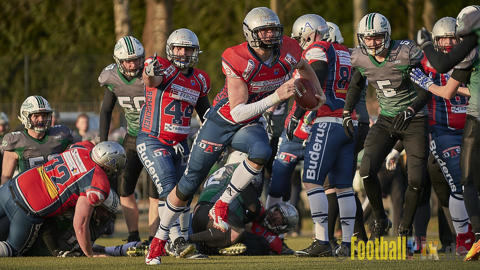 Mülheim Shamrocks vs. Remscheid Amboss - 24.03.2018 Pre-Season Game: Mülheim Shamrocks vs. Remscheid Amboss (7:34)