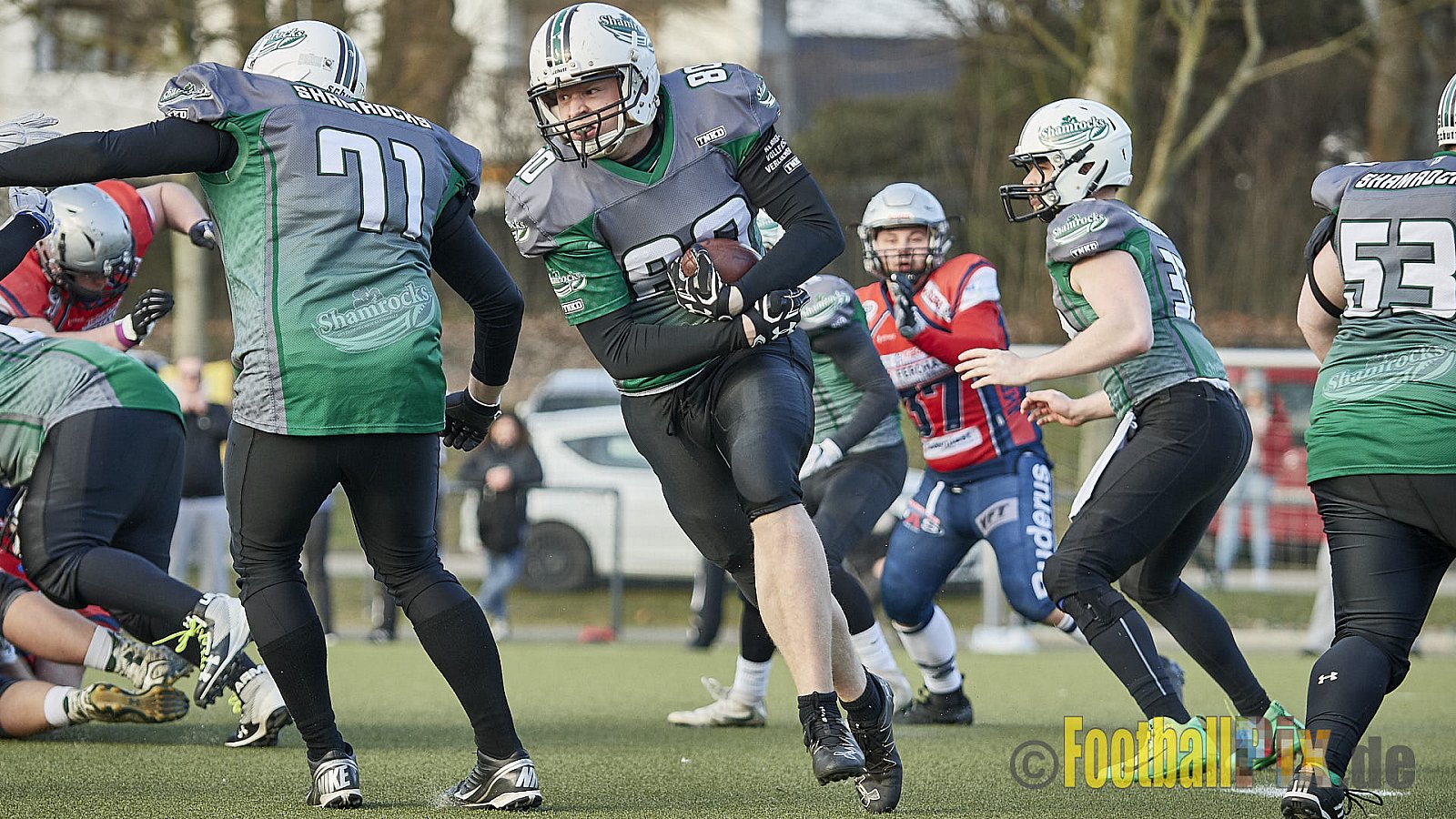 Mülheim Shamrocks vs. Remscheid Amboss - 24.03.2018 Pre-Season Game: Mülheim Shamrocks vs. Remscheid Amboss (7:34)