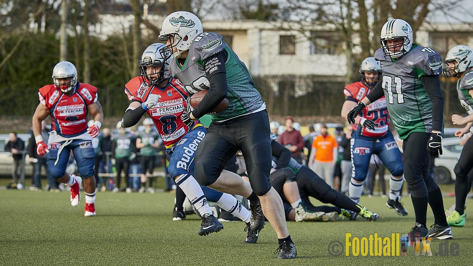 Mülheim Shamrocks vs. Remscheid Amboss - 24.03.2018 Pre-Season Game: Mülheim Shamrocks vs. Remscheid Amboss (7:34)