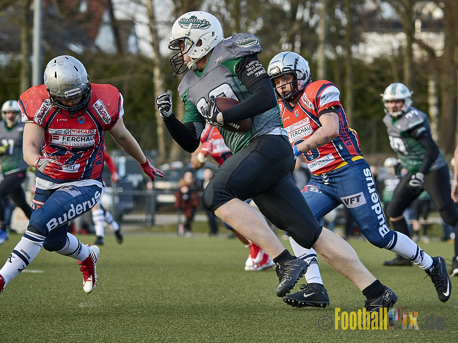 Mülheim Shamrocks vs. Remscheid Amboss - 24.03.2018 Pre-Season Game: Mülheim Shamrocks vs. Remscheid Amboss (7:34)
