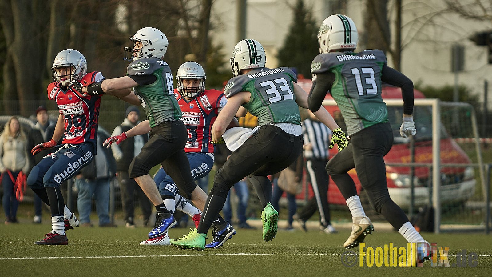 Mülheim Shamrocks vs. Remscheid Amboss - 24.03.2018 Pre-Season Game: Mülheim Shamrocks vs. Remscheid Amboss (7:34)