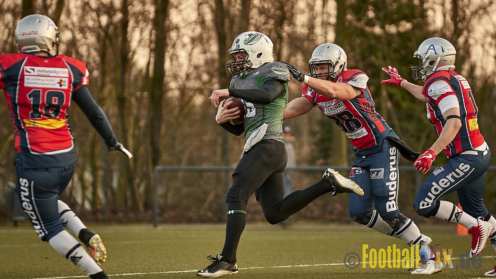 Mülheim Shamrocks vs. Remscheid Amboss - 24.03.2018 Pre-Season Game: Mülheim Shamrocks vs. Remscheid Amboss (7:34)