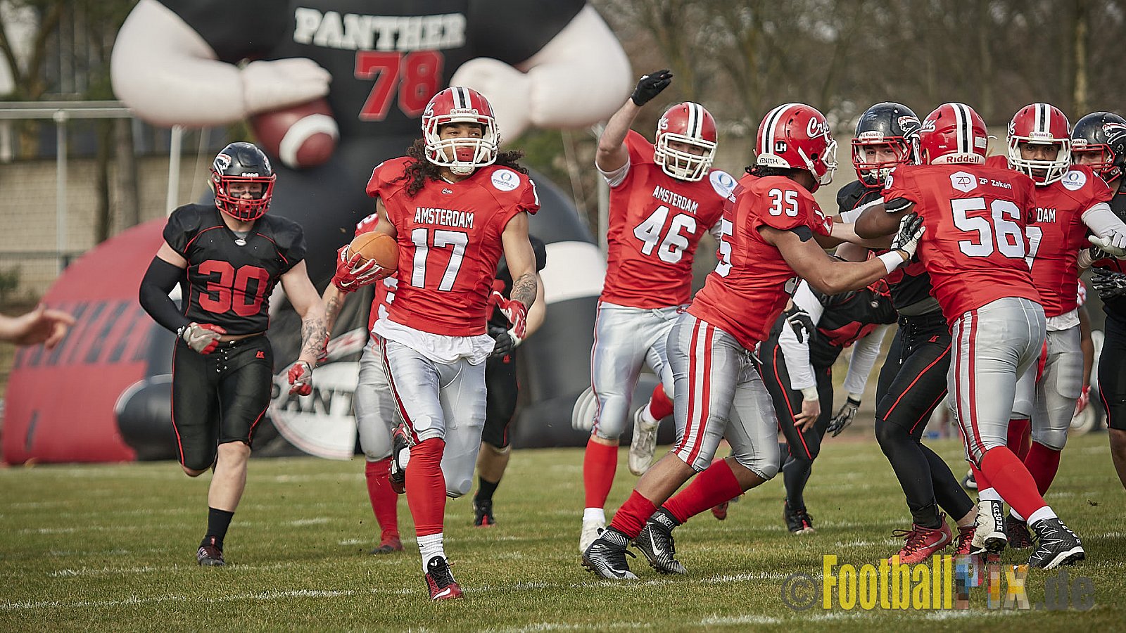 Düsseldorf Panther vs. Amsterdam Crusaders  - 25.03.2018 Pre-Season Game: Düsseldorf Panther vs. Amsterdam Crusaders (7:20)