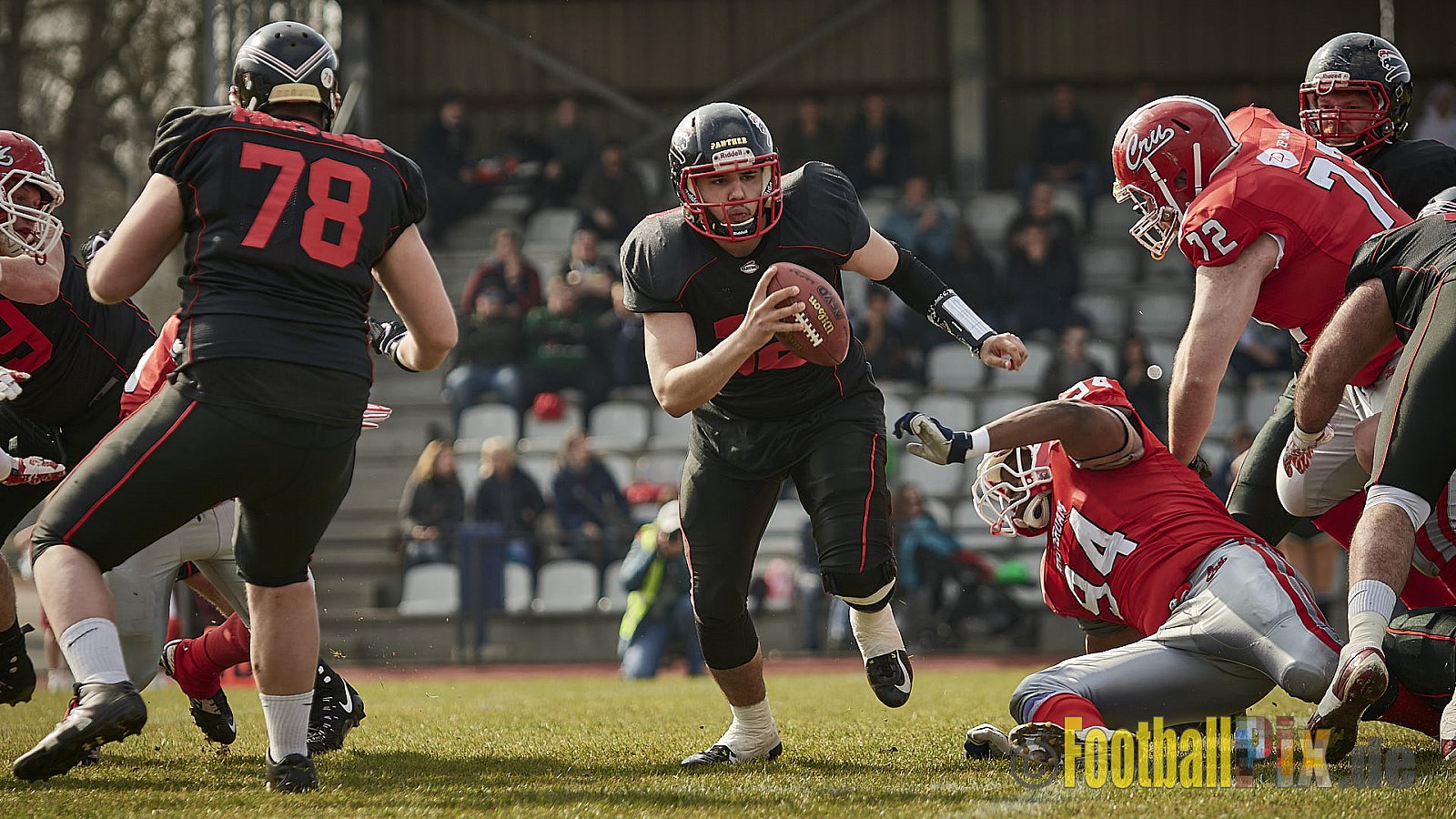 Düsseldorf Panther vs. Amsterdam Crusaders  - 25.03.2018 Pre-Season Game: Düsseldorf Panther vs. Amsterdam Crusaders (7:20)