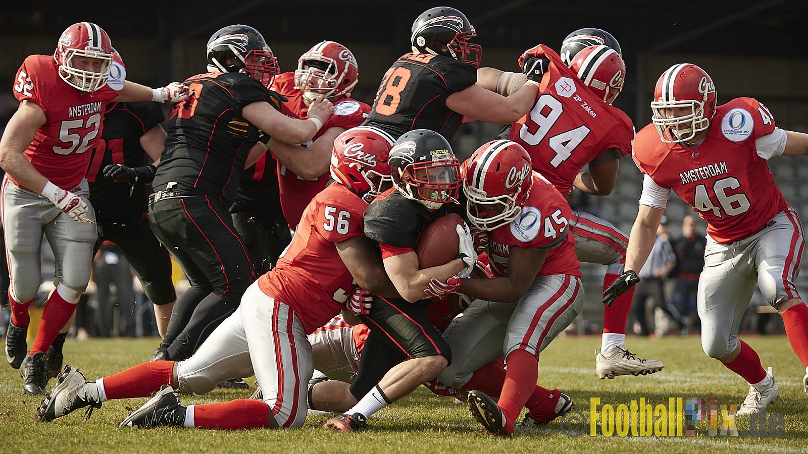Düsseldorf Panther vs. Amsterdam Crusaders  - 25.03.2018 Pre-Season Game: Düsseldorf Panther vs. Amsterdam Crusaders (7:20)