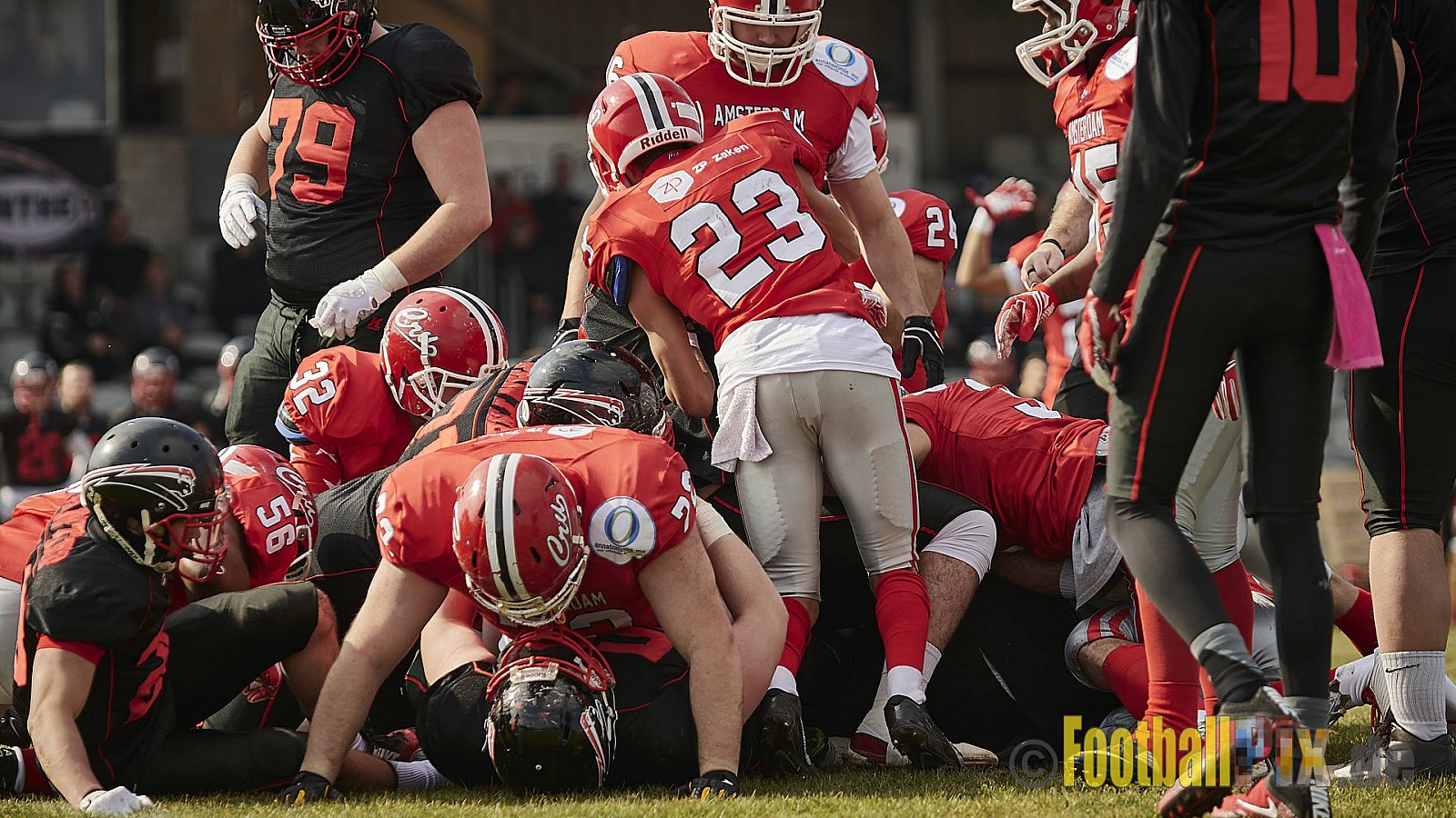 Düsseldorf Panther vs. Amsterdam Crusaders  - 25.03.2018 Pre-Season Game: Düsseldorf Panther vs. Amsterdam Crusaders (7:20)
