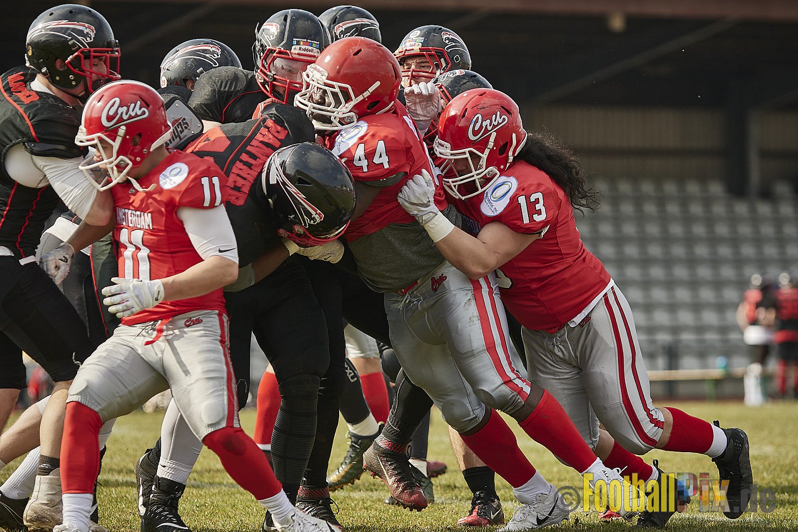 Düsseldorf Panther vs. Amsterdam Crusaders  - 25.03.2018 Pre-Season Game: Düsseldorf Panther vs. Amsterdam Crusaders (7:20)
