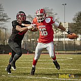 D&uuml;sseldorf Panther vs. Amsterdam Crusaders  - 25.03.2018 Pre-Season Game: D&uuml;sseldorf Panther vs. Amsterdam Crusaders (7:20)