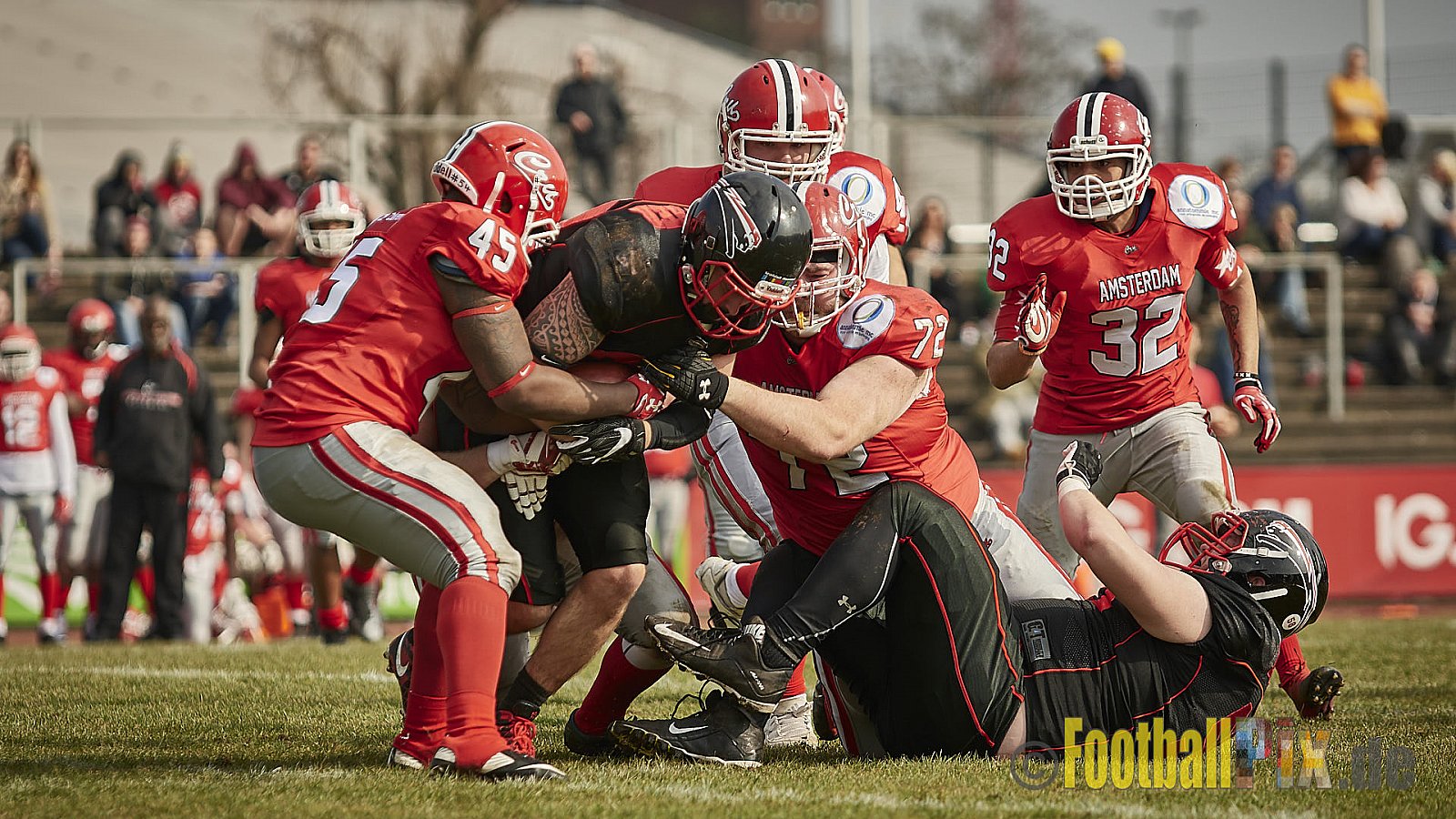 Düsseldorf Panther vs. Amsterdam Crusaders  - 25.03.2018 Pre-Season Game: Düsseldorf Panther vs. Amsterdam Crusaders (7:20)