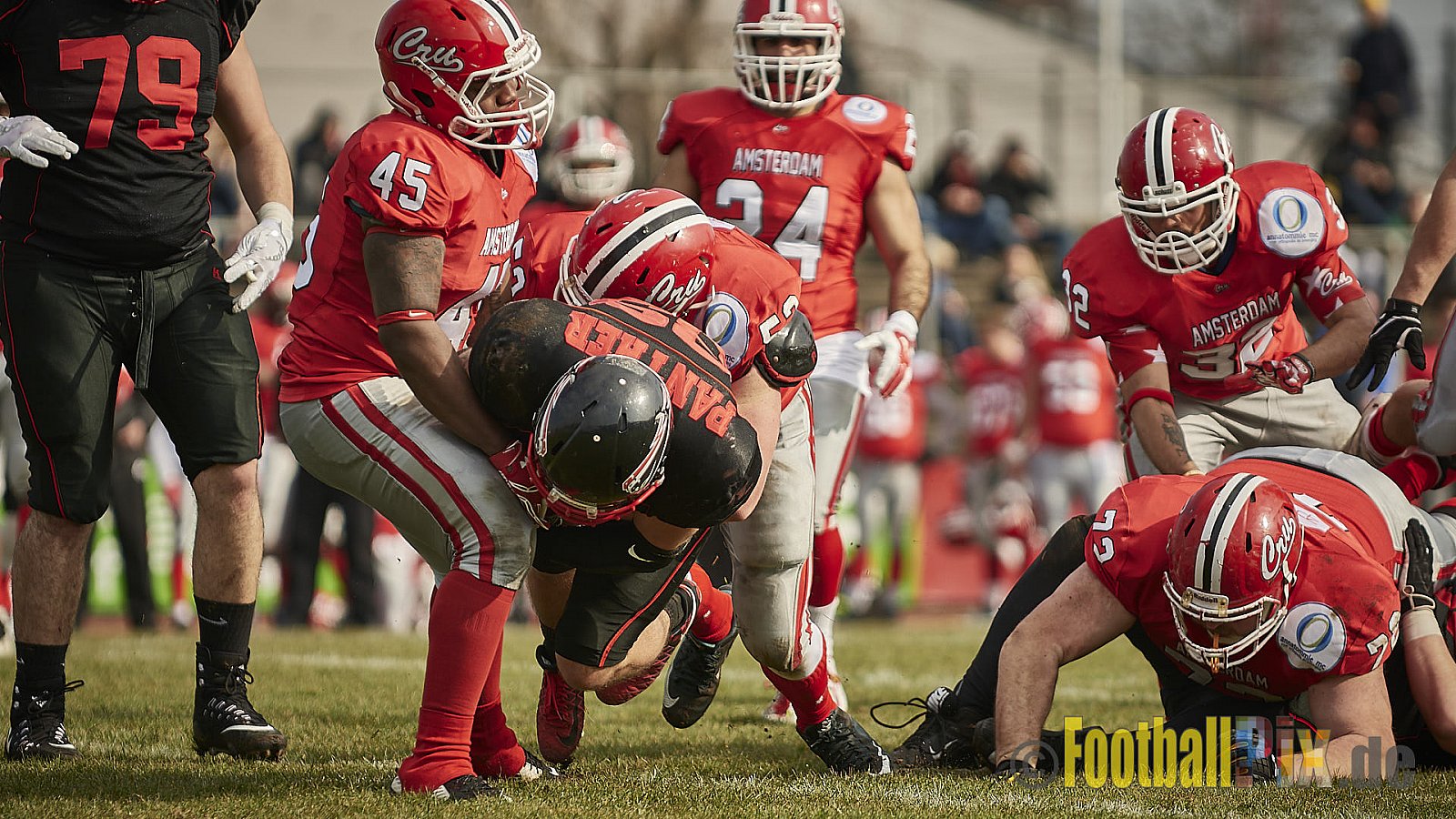 Düsseldorf Panther vs. Amsterdam Crusaders  - 25.03.2018 Pre-Season Game: Düsseldorf Panther vs. Amsterdam Crusaders (7:20)