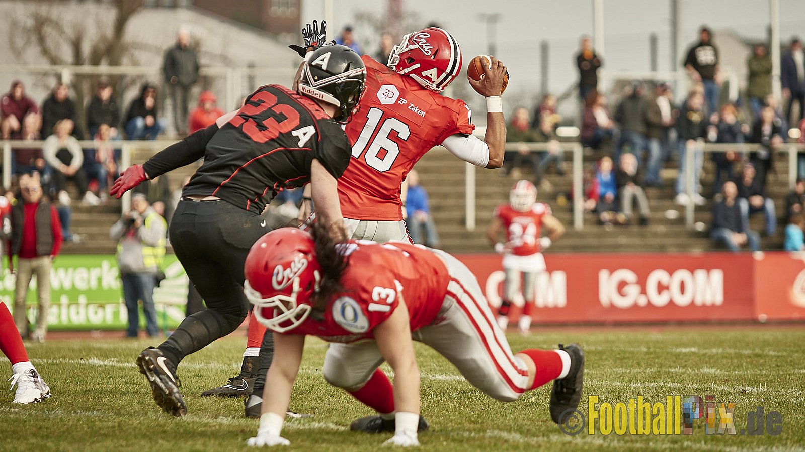 Düsseldorf Panther vs. Amsterdam Crusaders  - 25.03.2018 Pre-Season Game: Düsseldorf Panther vs. Amsterdam Crusaders (7:20)